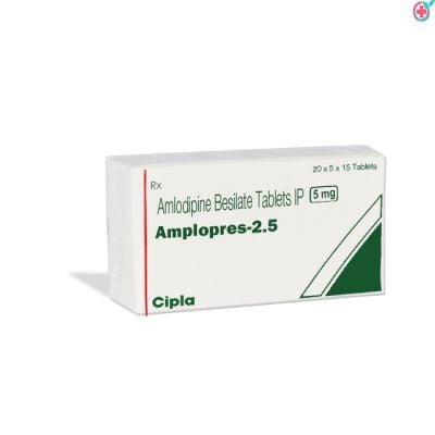Amlopres 2.5mg Tablet (Amlodipine Besylate 2.5mg)