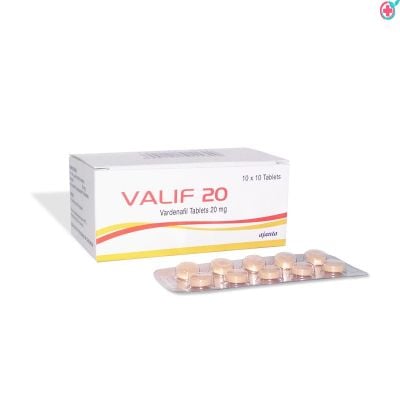 Valif 20mg Tablet (Vardenafil 20mg)