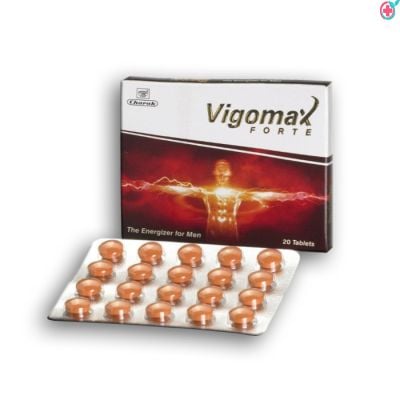 Vigomax Forte Tablets (Herbal Vigour Enhancer) | Used to Support Male Vitality, Stamina, and Energy