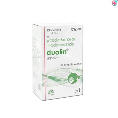 Duolin Inhaler Levosalbutamol (50mcg) + Ipratropium (20mcg)