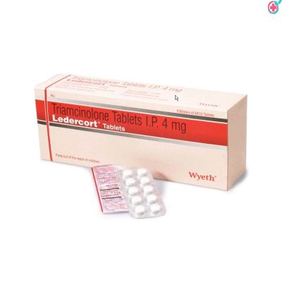 Ledercort 4mg Tablet (Triamcinolone 4mg)