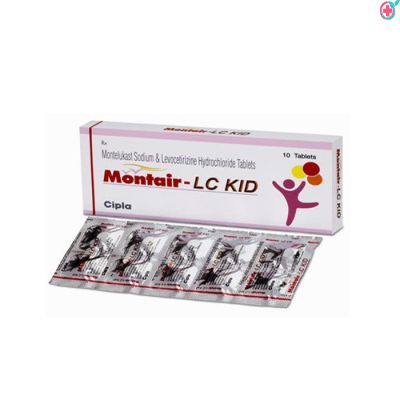 Montair LC Kid Tablet DT (Levocetirizine 2.5mg + Montelukast 4mg)