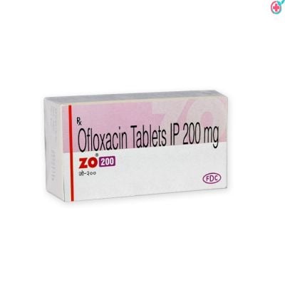 Zo 200mg Tablet (Ofloxacin 200mg) 