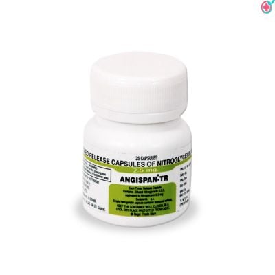 Angispan TR 2.5mg Capsule (Nitroglycerin 2.5mg)