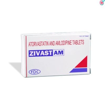 Zivast-AM Tablet (Amlodipine (5mg) + Atorvastatin (10mg)))