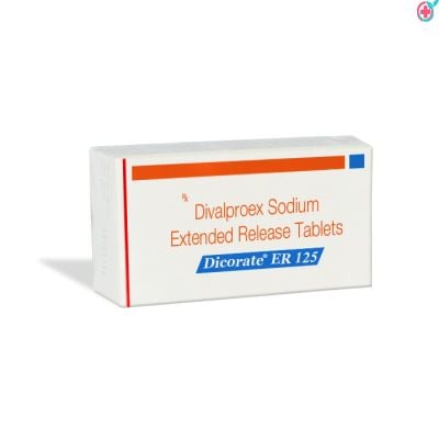 Dicorate ER 125mg Tablet (Divalproex Sodium 125mg)