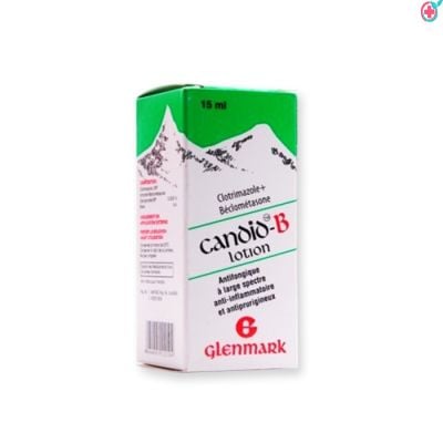 Candid B Lotion 20ml (Beclomethasone 0.025% + Clotrimazole 1%) 