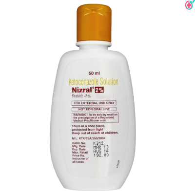 Nizral 2% Solution 50ml (Ketoconazole 2%) 