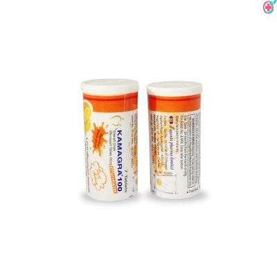 Kamagra Effervescent 100mg Tablet (Sildenafil Citrate 100mg)