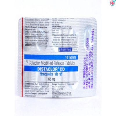Distaclor CD 375 Tablet SR (Cefaclor 375mg)