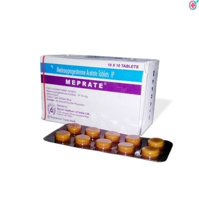 Meprate Tablet (Medroxyprogesterone Acetate (10mg)))