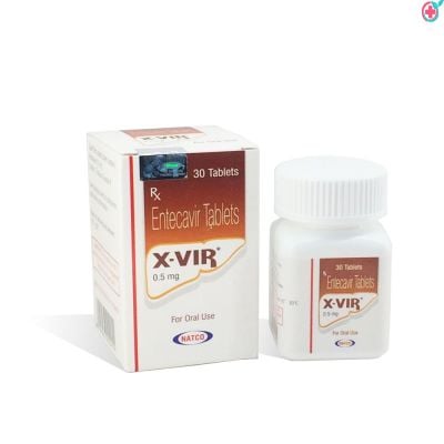 X-Vir 0.5mg Tablet (Entecavir 0.5mg)