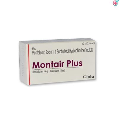 Montair Plus Tablet (Bambuterol 10mg + Montelukast 10mg)