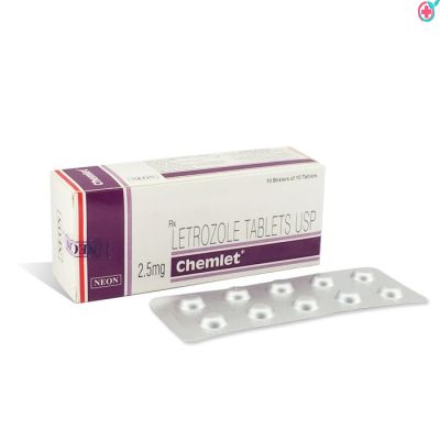 Chemlet 2.5mg Tablet (Letrozole 2.5mg)