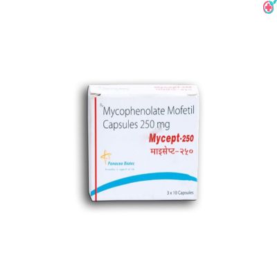 Mycept 250 Capsule (Mycophenolate Mofetil 250mg)