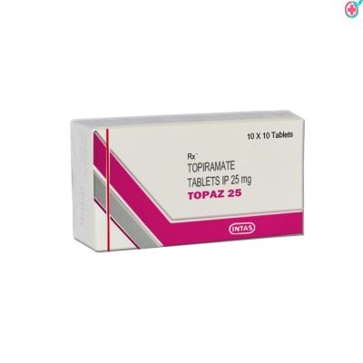 Topaz 25mg Tablet (Topiramate 25mg)