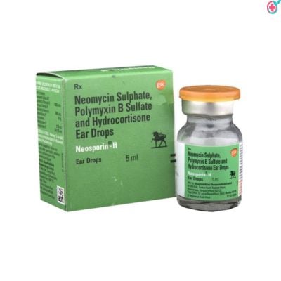 Neosporin H Ear Drop (Neomycin + Polymyxin B Sulfates + Hydrocortisone)