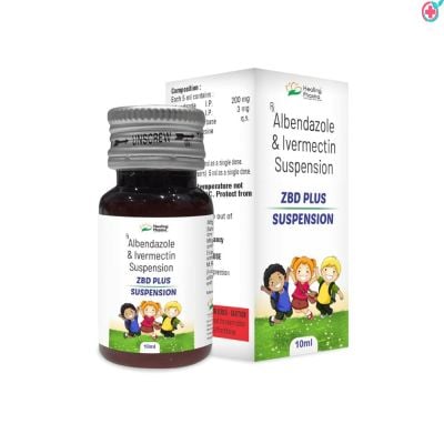 Zbd Plus Suspension (Albendazole + Ivermectin)