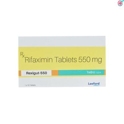 Rexigut Tablet (Rifaximin) Used to Treat Infectious Traveler’s Diarrhea, IBS-D, and hepatic Encephalopathy