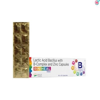 Riniheal Capsules (Lactic Acid Bacillus with B-Complex and Zinc Capsules)