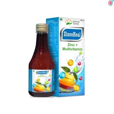 Zincoheal Syp (Multivitamin + Multimineral Syrup)
