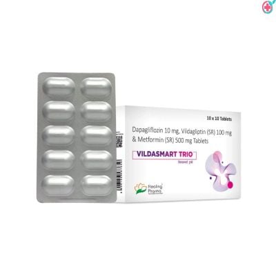Vildasmart Tablet (Dapagliflozin + Metformin + Vildagliptin)
