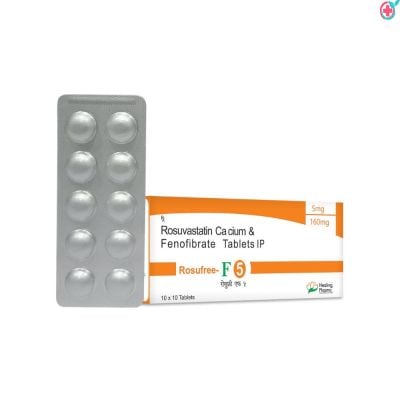 Rosufree F Tablets (Rosuvastatin + Fenofibrate)