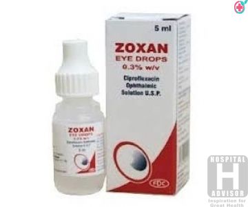 Zoxan D Eye/Ear Drop (Ciprofloxacin + Dexamethasone)