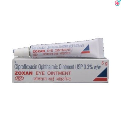 Zoxan Ointment 5gm (Ciprofloxacin 0.3%)
