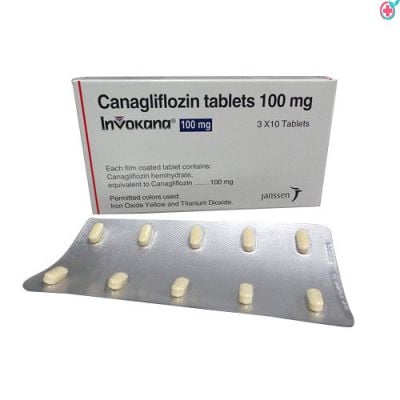 Invokana 100mg Tablet (Canagliflozin 100mg)