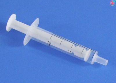 Plastic Syringe with needle 2ml