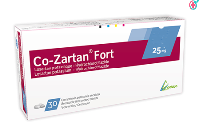 Cozartan Fort Tablet (Losartan Hydrochlorothiazide) 25mg