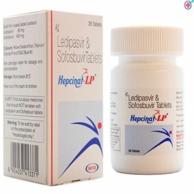 Hepcinat LP Tablet (Ledipasvir (90mg) + Sofosbuvir (400mg))