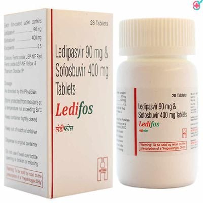 Ledifos Tablet (Ledipasvir 90mg + Sofosbuvir 400mg)