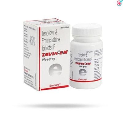 Tavin EM Tablet (Emtricitabine (200mg) + Tenofovir disoproxil fumarate (300mg))