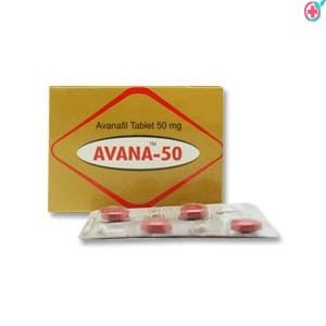 Avana 50mg Tablet (Avanafil 50mg)