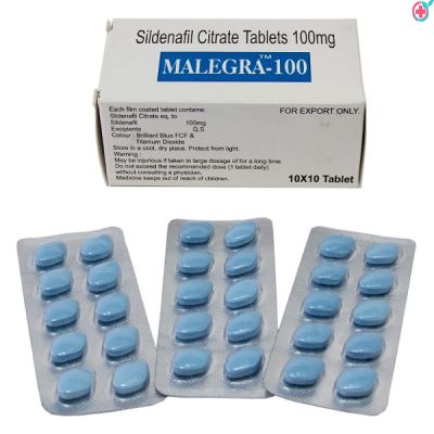 Malegra 100 Gold (Sildenafil Citrate 100mg) | Viagra | Used to Treat Erectile Dysfunction (ED)
