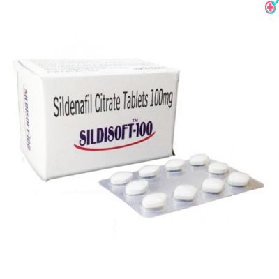 Sildisoft 100mg Tablet (Sildenafil Citrate 100mg)