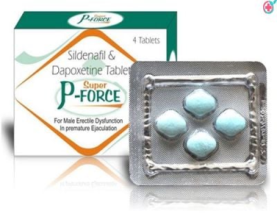 Super P Force Tablets (Sildenafil Citrate (100mg)+ Dapoxetine (60mg))