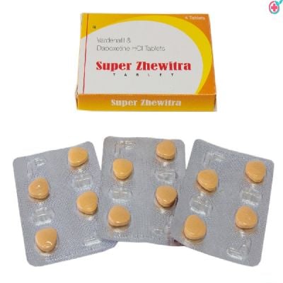 Super Zhewitra Tablet (Vardenafil 20mg + Dapoxetine 60mg)