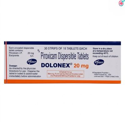 Dolonex Capsule (Piroxicam) Used for Arthritis, Joint Inflammation and Musculoskeletal Pain Relief