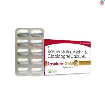 Rosufree Gold Capsules (Rosuvastatin + Clopidogrel + Aspirin)