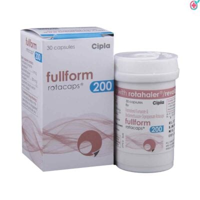Fullform 200 Rotacap (Beclometasone (200mcg) + Formoterol (6mcg))