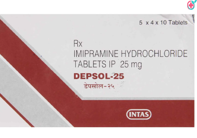 Depsol 25mg Tablet (Imipramine)
