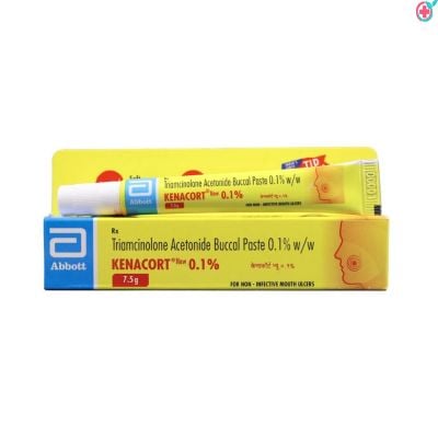 Kenacort New 0.1% Buccal Paste (Triamcinolone Acetonide (0.1% w/w))