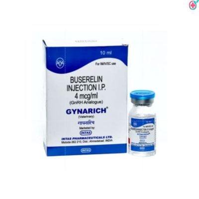 Gynarich Injection (Buserelin) Used to Treat Reproductive Issues Like Repeat Breeding, Delayed Ovulation, and Anestrus in Cattle and Livestock