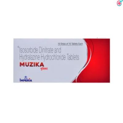 Muzika Tablet (Isosorbide Dinitrate + Hydralazine) | Bidil | Used to Treat Heart Failure