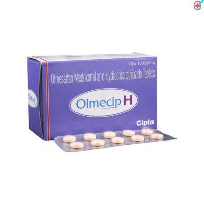 Olmecip H Tablet (Hydrochlorothiazide + Olmesartan Medoxomil)