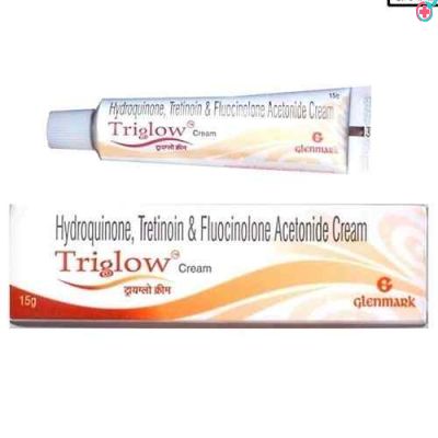 Triglow Cream (Hydroquinone + Tretinoin + Fluocinolone acetonide)