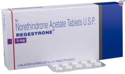 Regestrone 5mg Tablet (Norethisterone)
